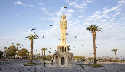 Fototapete İzmir Eski Saat Kulesi © Esin Deniz