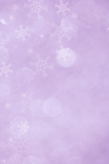 Christmas background with snowflakes 