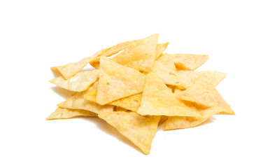 triangle chips isolated