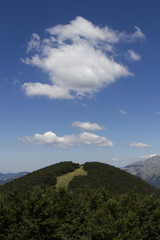Mutria mountain view in matese park