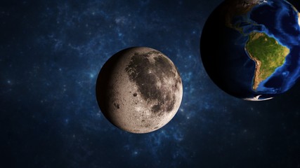 Earth and the Moon