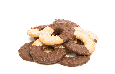 biscuits rings isolated