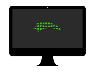 Pixel Icon PC - Weihnachtsstern