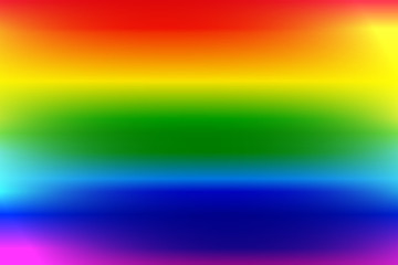 Rainbow colors paint background with glow effect