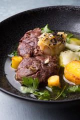 Osso buco italian meat dish