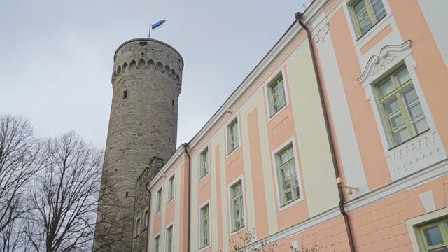 Parliament Building Of Estonia. Toompea castle.