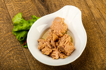 Canned tuna fish