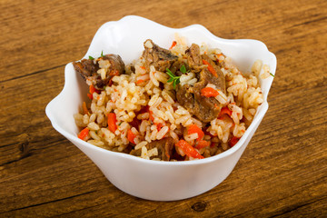 Asian rice - Plov
