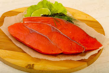 Salted salmon