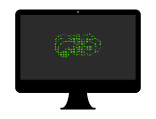 Pixel Icon PC - Plätzchen