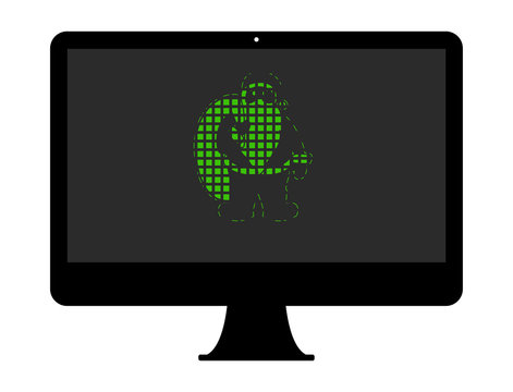 Pixel Icon PC - Weihnachtmann