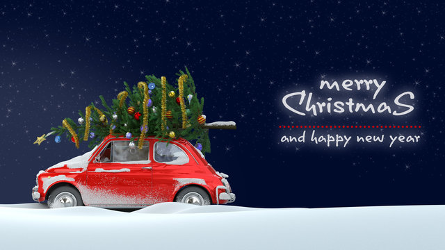 Santa Claus wish us a very Merry Christmas 