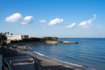 横須賀・観音崎近くの海岸風景