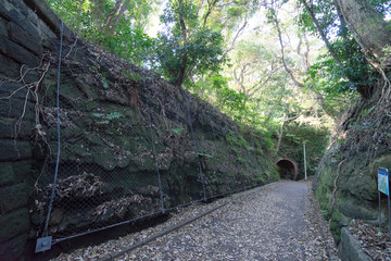 観音崎砲台跡地の風景