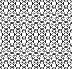Seamless pattern line decoration abstract vector background design