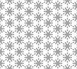 Seamless pattern line decoration abstract vector background design