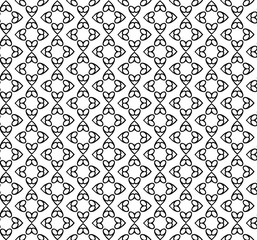 Seamless pattern line decoration abstract vector background design
