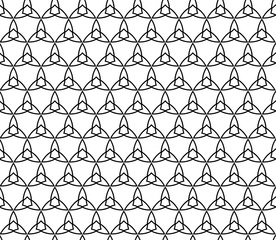 Fototapeta premium Seamless pattern line decoration abstract vector background design