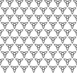 Seamless pattern line decoration abstract vector background design