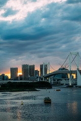 Fototapeta premium Tokyo Bay Skyline