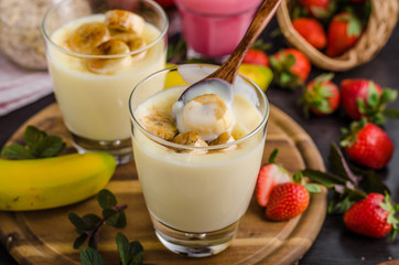 Banana puddink photo