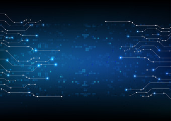 vector abstract background technology illustration communication data security