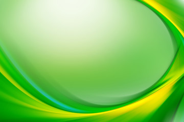 Green and yellow abstract background 