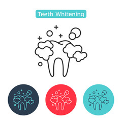Professional Teeth Whitening image. Healthy tooth icon.
