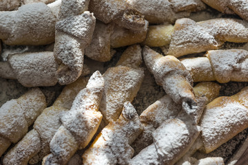 Rugelach on a table