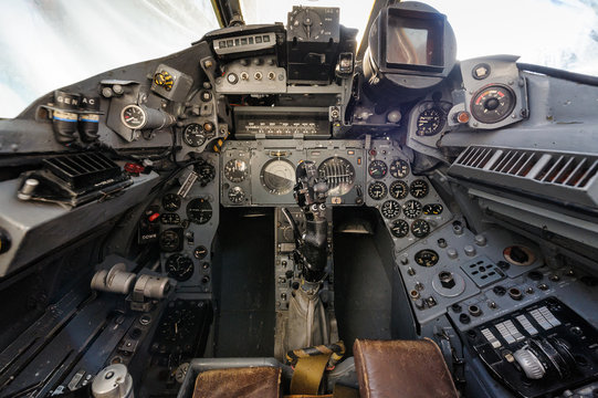 stealth fighter jet cockpit