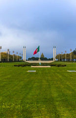 Eduardo VII park in Lisbon, Portugal