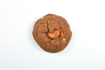 Cookie isolated on white background.