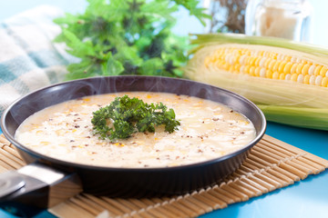 Corn soup