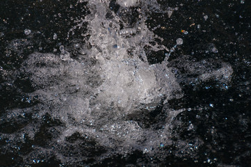 Water splash texture, background