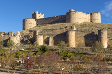 Naklejka premium Berlanga de Duero Castle, Soria Province, Castile and Leon, Spain