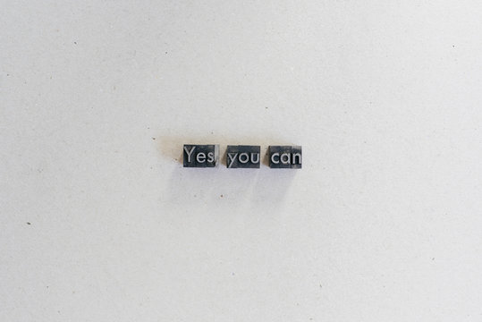 Landscape of printing letters