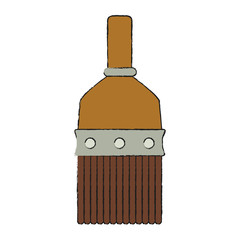 Paint brush isolated