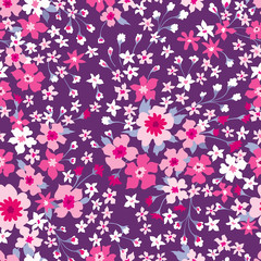 Floral seamless pattern. Flower background. Flourish wallpaper with flowers.