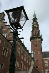 Fototapeta na wymiar The Dutch city of Leiden