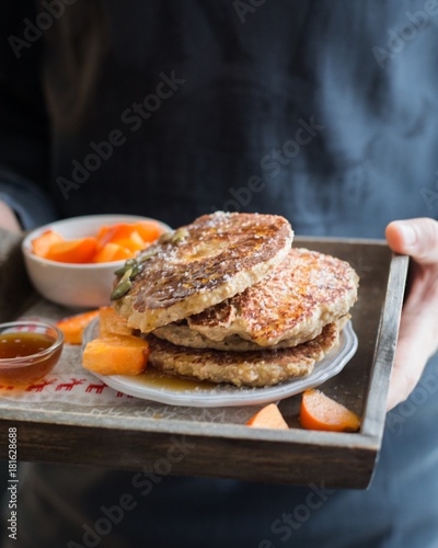 Protein Pancakes Tasty Useful Pancake With Oatmeal And Cottage