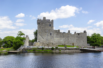 Ross Castle pier in Killarney national park