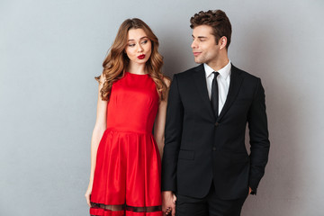 Portrait of a happy smiling couple