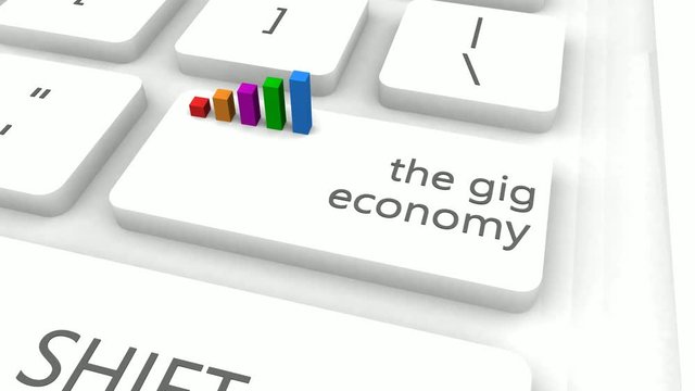 The Gig Economy With One Keyboard Button Click