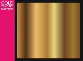 Obraz premium Gold Texture, Light Realistic, Golden Metallic Gradient Template, Abstract Metal Decoration, Gold Background, Gold Vector Eps 10