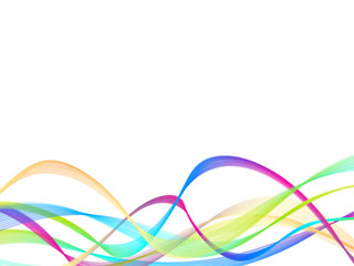 Crazy colorful abstract background with creative shapes