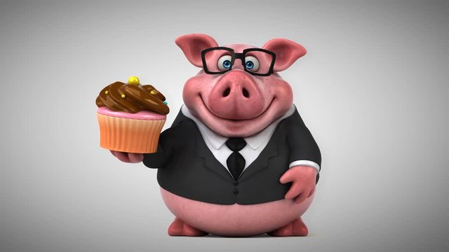 Fun pig - 3D Animation
