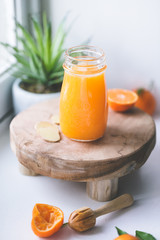 jus de clémentine et gingembre