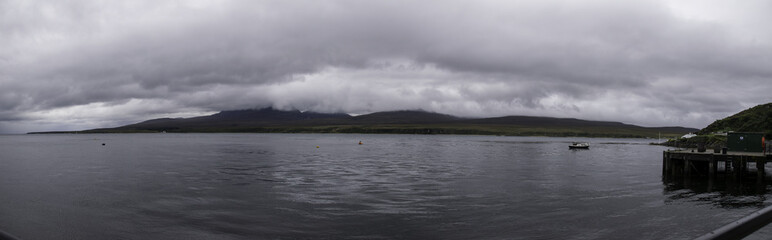 Obraz na płótnie Canvas cloudy panorama