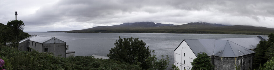 distillery by the water panorama