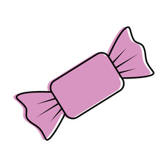 sweet candies isolated icon vector illustration design